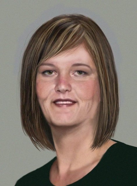 Amy Lynn Bradley - Age Progressed to 42 years old