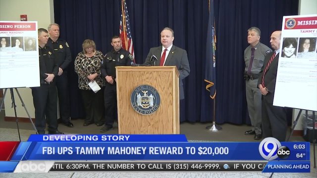 FBI and Oneida Nation offering reward for info in Tammy Mahoney cold case