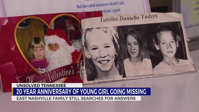 East Nashville family searching for answers 20 years after Tabitha Tuders&#039; disappearance