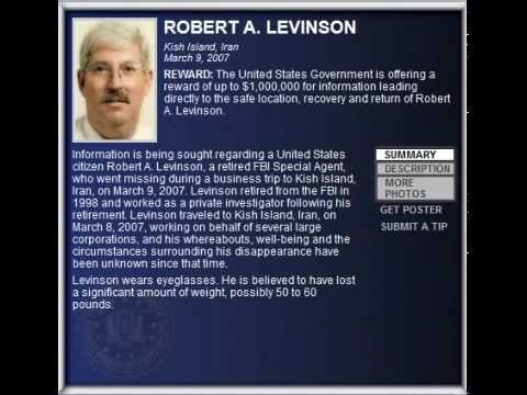 FBI Wanted - ROBERT A. LEVINSON - ($1.000.000 Reward) Kidnappings &amp; Missing Persons